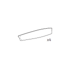 Kinsey Brushed Nickel Blades